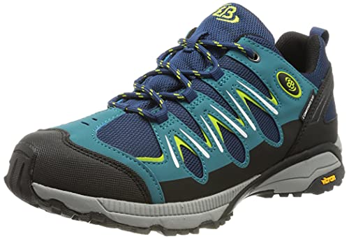 Brütting Expedition Damen Cross-Laufschuh, marine/petrol/lemon, 36 EU von Brütting