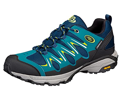 Brütting Expedition Damen Cross-Laufschuh, marine/petrol/lemon, 37 EU von Lico