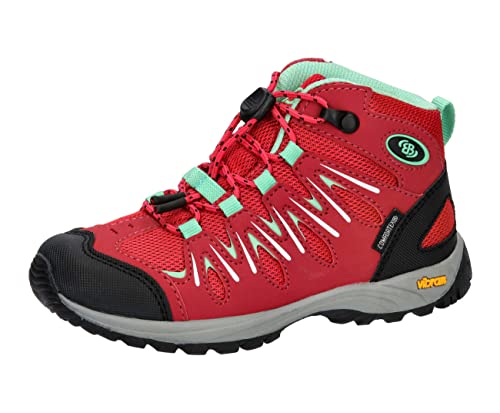 Brütting Expedition Kids High Traillaufschuhe, pink/mintgrün/weiß, 25 EU von Brütting