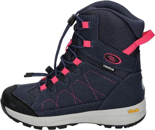 Brütting Farum Schneestiefel, Marine/pink, 28 EU von Brütting