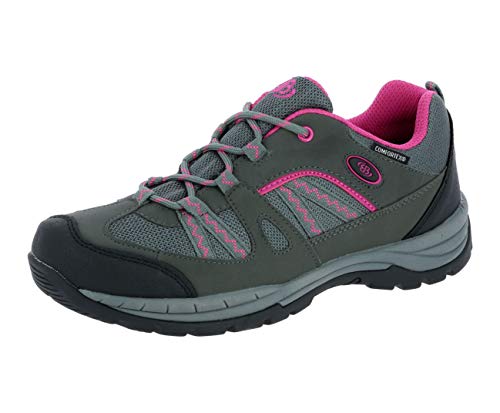 Brütting Fresno Damen Trekking- & Wanderhalbschuhe, Anthrazit/ Pink, 39 EU von Brütting