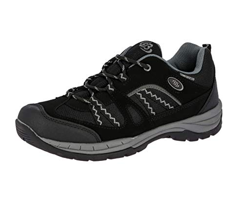 Brütting Herren Fresno Trekking-& Wanderhalbschuhe, Schwarz Grau, 39 EU von Brütting