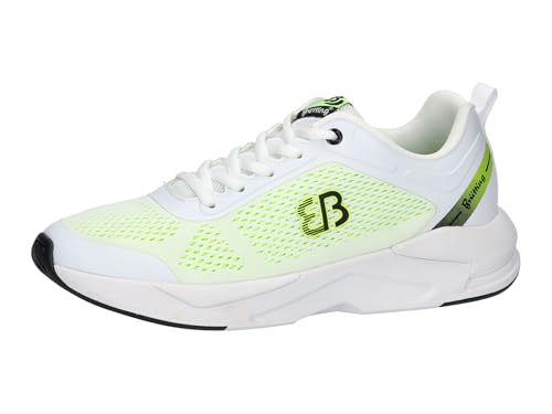 Brütting Herren Basejumper Laufschuhe, weiß/Lemon, 41 EU von Brütting