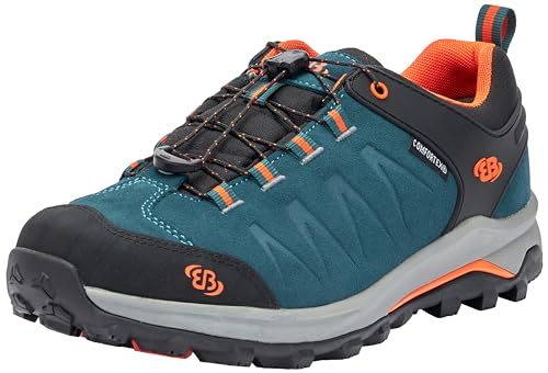 Brütting Herren Mount Chester Trekkingsschuhe, Petrol/Orange, 36 EU von Brütting