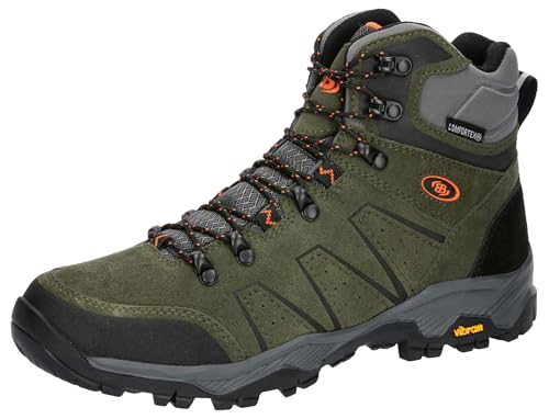 Brütting Herren Mount Princeton Trekkingsstiefel, Oliv/Orange, 44 EU von Brütting