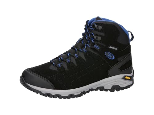 Brütting Herren Mount Shasta High Traillaufschuh, Schwarz/Blau, 42 EU von Brütting