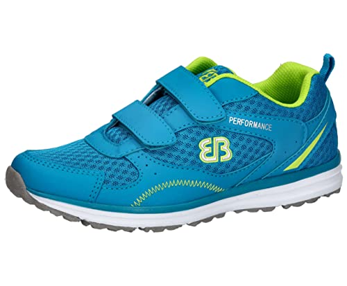 Brütting Herren Performance V Laufschuh, Petrol Lemon, 36 EU von Brütting