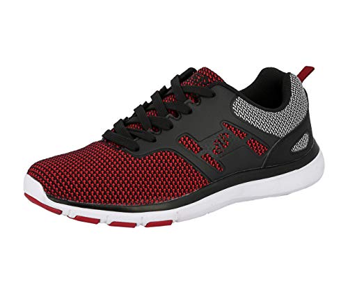 Brütting Skill Herren Sneaker, Rot/ Schwarz, 37 EU von Brütting