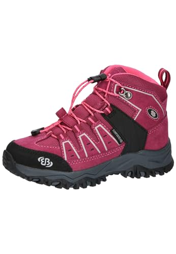 Brütting Jungen Mädchen Mount Pinos High Kids Trekkingsstiefel, Pink/Rose, 28 EU von Brütting