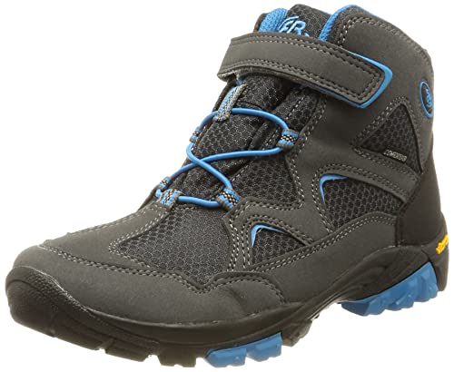 Brütting Jungen Mount Mera Kids High Cross-Laufschuh, grau/blau, von Brütting