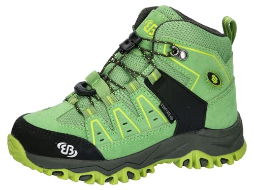 Brütting Jungen Unisex Kinder Mount Pinos High Kids Trekkingsstiefel, Grün/Schwarz/Lemon, 26 EU Brütting Jungen Unisex Kinder Mount Pinos High Kids Trekkingsstiefel, Grün/Schwarz/Lemon, 26 EU von Brütting