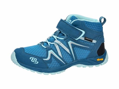 Brütting Jungen Unisex Kinder Rockwall Trekkingsstiefel, Petrol/Türkis, 25 EU Brütting Jungen Unisex Kinder Rockwall Trekkingsstiefel, Petrol/Türkis, 25 EU von Brütting