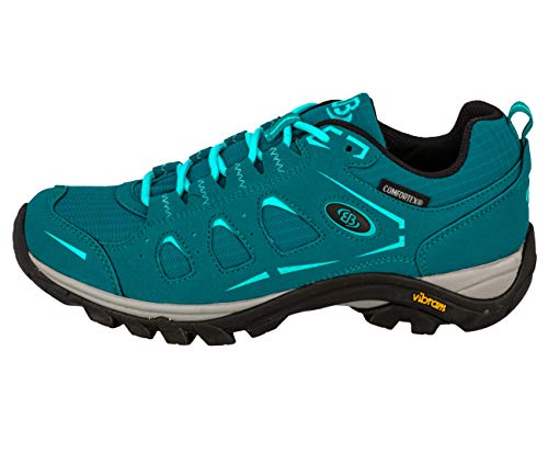 Brütting MOUNT FRAKES LOW Damen Trekking- & Wanderhalbschuhe, Petrol/ Blau, 40 EU von Brütting