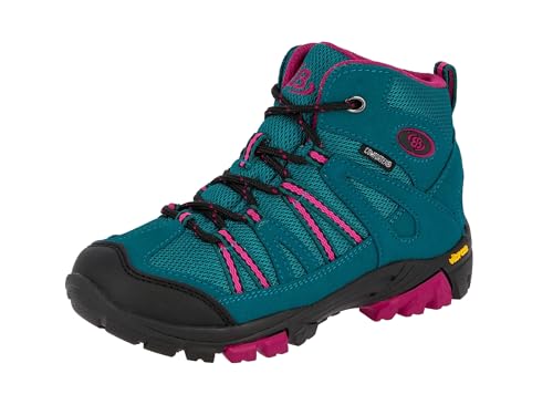 Brütting Unisex Kinder Ohio High Trekking- & Wanderhalbschuhe, Türkis Pink, 33 EU von Brütting