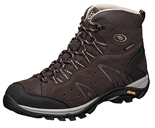 Brütting Mount Bona High Unisex Erwachsene Trekking- & Wanderstiefel, braun/beige, 36 EU von Brütting