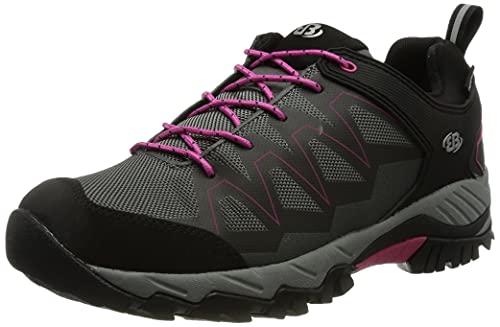 Brütting Mount Chillout Damen Cross-Laufschuh, Grau/ Schwarz/ Pink, 41 EU von Brütting