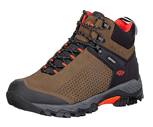 Brütting Mount Foraker High Unisex Cross-Laufschuh, braun/orange, 36 EU von Brütting