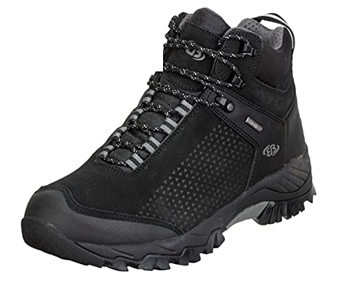 Brütting Mount Foraker High Unisex Cross-Laufschuh, schwarz/grau, 36 EU von Brütting