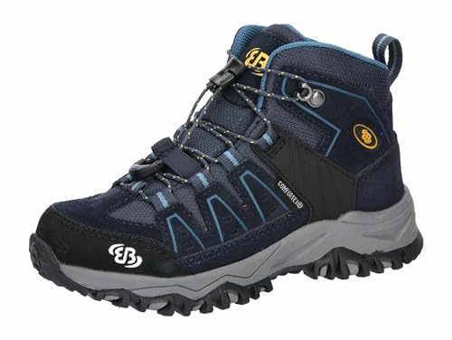 Brütting Mount Pinos High Kids Trekkingsstiefel, Marine/Petrol/Gelb, 31 EU Brütting Mount Pinos High Kids Trekkingsstiefel, Marine/Petrol/Gelb, 31 EU von Brütting