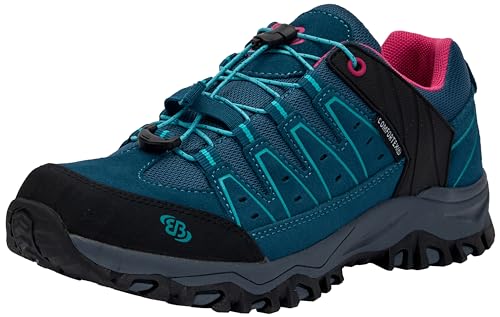 Brütting Mount Pinos Kids Low Trekkingsschuhe, Petrol/Türkis, 31 EU von Brütting