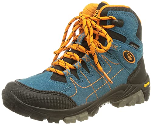 Brütting Unisex Kinder Mount Shasta Kids Hi Cross-Laufschuh, petrol/schwarz/orange, von Brütting