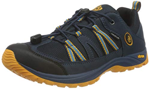 Brütting OHIO LOW Jungen Cross-Laufschuh, Marine/ Orange/ Blau, 40 EU von Brütting