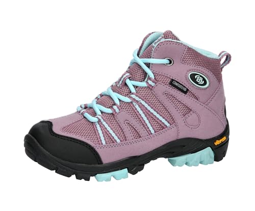 Brütting Ohio High Trekkingsstiefel, Rosa/Türkis, 34 EU von Brütting