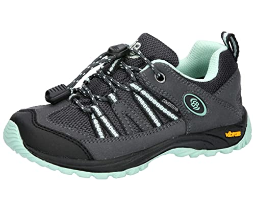 Brütting Ohio Low Trekking-& Wanderhalbschuhe, anthrazit/mintgrün, 30 EU von Brütting