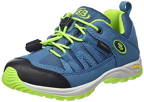 Brütting Ohio Low Traillaufschuh, Petrol/Lemon, 30 EU von Brütting