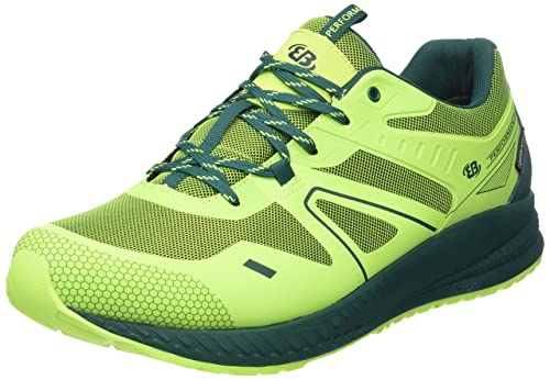 Brütting Unisex Argos Walkingschuhe, Lemon/Petrol, 38 EU von Brütting