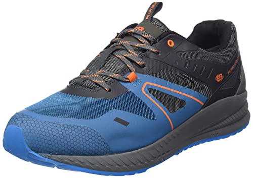 Brütting Unisex Argos Walkingschuhe, anthrazit/Royalblau, 36 EU von Brütting