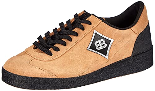Brütting Unisex Astroturfer Velour Sneaker, braun, 48 2/3 EU von Brütting