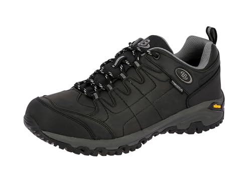 Brütting Unisex Blackburn Low Trekking- & Wanderhalbschuhe, Schwarz Grau, 42 EU von Brütting