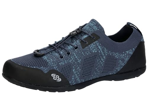 Brütting Unisex Cargados Barfußschuhe, Marine/Türkis, 45 EU von Brütting