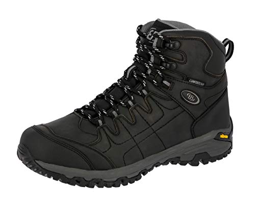 Brütting Unisex Blackburn High Trekking-& Wanderstiefel, Schwarz Grau, 36 EU von Brütting