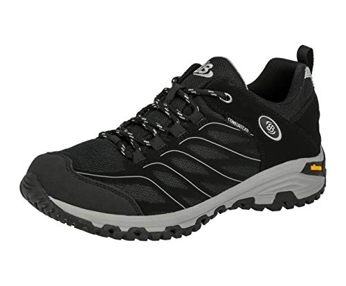 Brütting Unisex Mount Hayes Low Trekking-& Wanderhalbschuhe, Schwarz Grau, 36 EU von Brütting