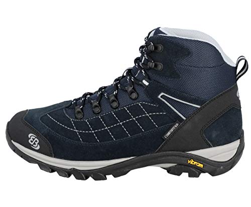 Brütting Unisex Mount Crillon High Outdoor-& Trekkingschuh, Marine Grau, 38 EU von Brütting