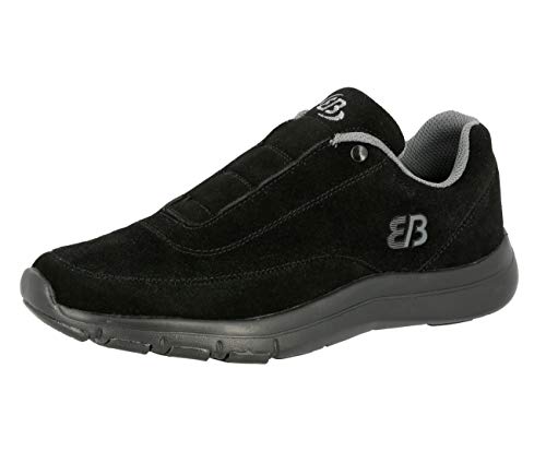 Brütting Unisex Stamford Slip On Sneaker, Schwarz Schwarz Grau, 45 EU von Brütting