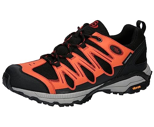 Brütting Unisex Expedition Traillaufschuh, Schwarz/Orange/Rot, 36 EU von Brütting