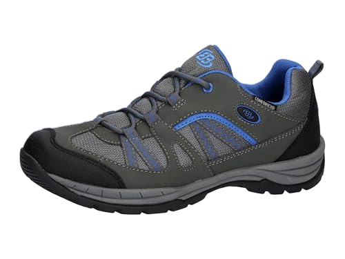 Brütting Unisex Fresno Trekking-& Wanderhalbschuhe, anthrazit/blau, 36 EU von Brütting