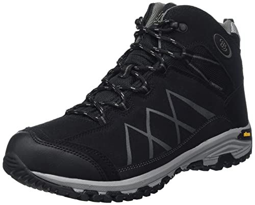 Brütting Unisex Kansas High Traillaufschuhe, schwarz/anthrazit, 38 EU von Brütting