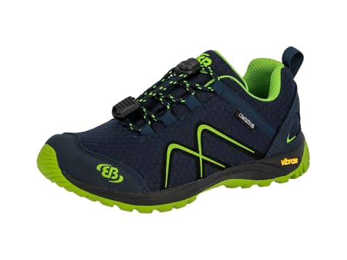 Brütting Unisex Kinder Guide Trekking- & Wanderhalbschuhe, Marine Lemon, 25 EU von Brütting