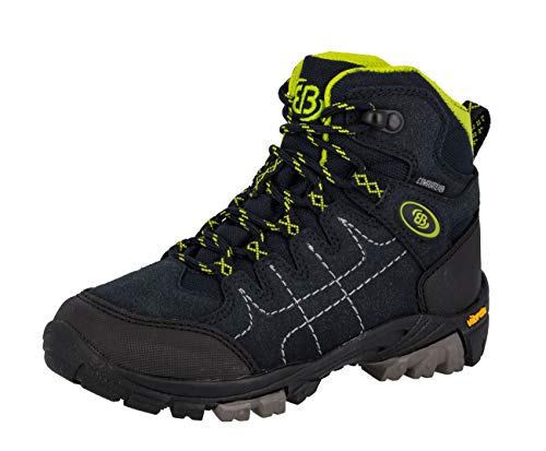 Brütting Mount Shasta Kids Hi Unisex Kinder Trekking- & Wanderstiefel, Marine/ Lemon, 29 EU Brütting Mount Shasta Kids Hi Unisex Kinder Trekking- & Wanderstiefel, Marine/ Lemon, 29 EU von Brütting