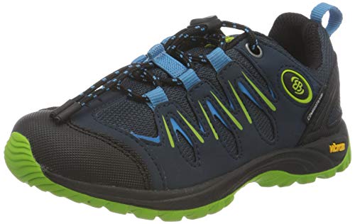 Brütting Unisex Kinder Expedition Kids Cross-Laufschuh, Marine/ Blau/ Lemon, 33 EU von Brütting