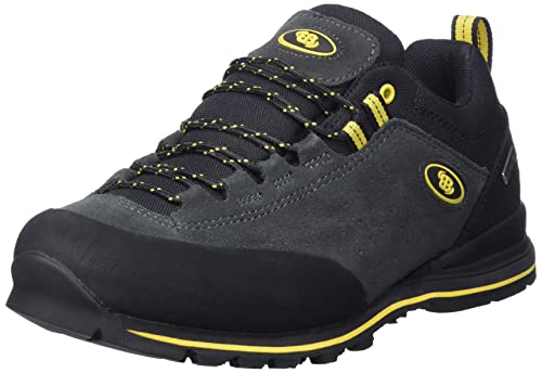 Brütting Unisex Makalu Cross-Laufschuh, Anthrazit Gelb, 43 EU von Brütting