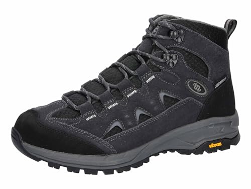 Brütting Unisex Mount Bear High Trekkingsstiefel, Grau/Schwarz, 45 EU von Brütting