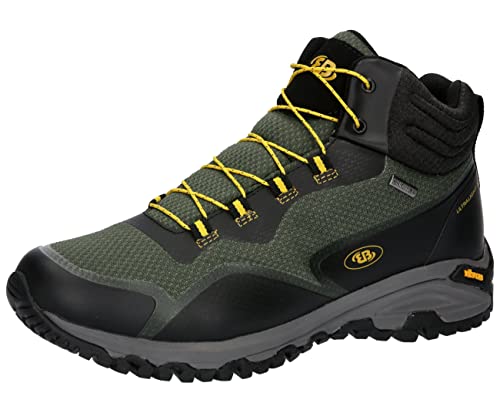 Brütting Unisex Mount Clarke Traillaufschuhe, grün/schwarz/gelb, 36 EU von Brütting