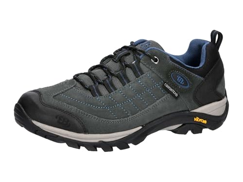Brütting Unisex Mount Crillon Low Outdoor-& Trekkingschuhe, anthrazit/Marine, 45 EU von Brütting