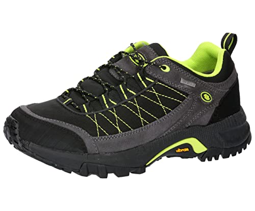 Brütting Unisex Mount Egmont Traillaufschuhe, schwarz/grau/Lemon, 43 EU von Brütting