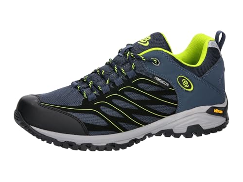 Brütting Unisex Mount Hayes Low Traillaufschuhe, Marine/Lemon, 39 EU von Brütting